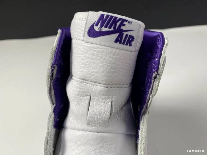 PURPLE RETRO JORDAN HIGH AIR 1 COURT CD0461-151 1208